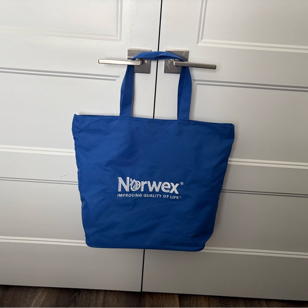 Norwex Blue Tote Bag